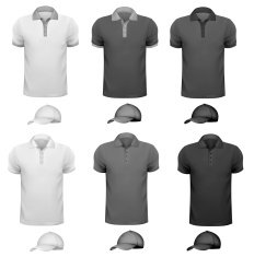 Black and white men t-shirt N2