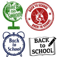 Back to School stamps N2