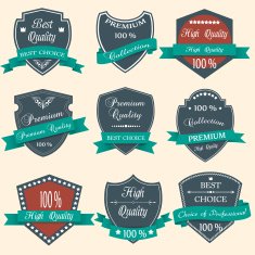 Vintage Quality Labels N2