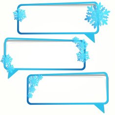 Speech bubble icon set N5
