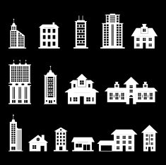 Building set 3 - White series