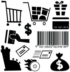shopping symbols N6
