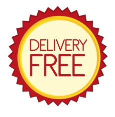 delivery free tag