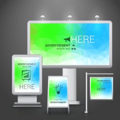 Outdoor advertising design N3