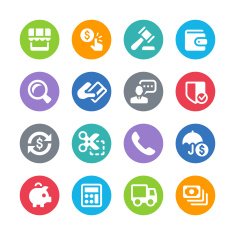 E-Commerce and Shopping Icons N2