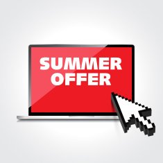 Summer offer words Markdown discount on High-quality laptop sc N2