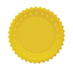 Gold Seal Badge free image download