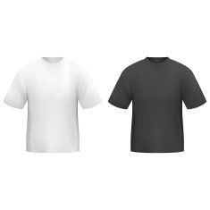 tshirt black and white N2