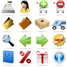 Shopping Icons N287