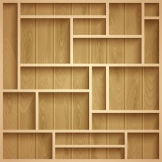 Wooden shelves N3