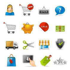 Shopping Icon N77