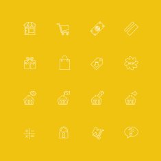 Shopping Icons N296