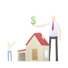 agent increases the rate of credit for real estate