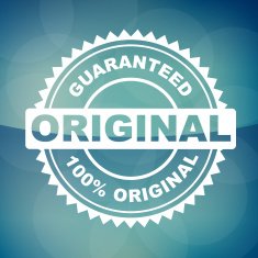 Guaranteed original label