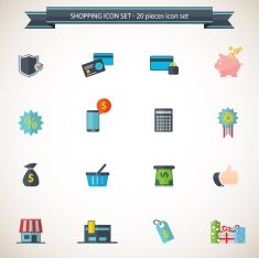 Shopping Icons N304