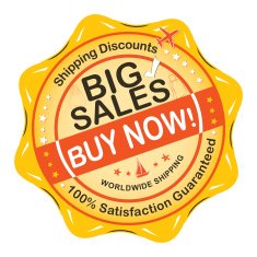 Big Sales Buy Now! Label Sticker for print