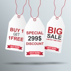 sale price tag N3