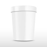 blank food plastic container N4