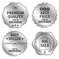 Collection of sale icons badges or labels N2