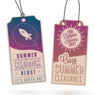 Summer Sales Hang Tags N8
