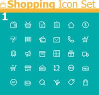 Shopping Icon Set N76