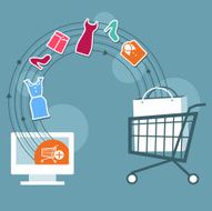 buying clothes with internet ecommerce