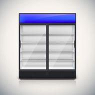 Double fridge with glass door N3