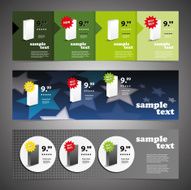 Header or Banner Design Set N3