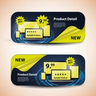 Header or Banner Design Set N4