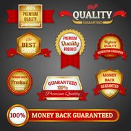 Golden quality labels set