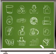 Website and internet icons N24