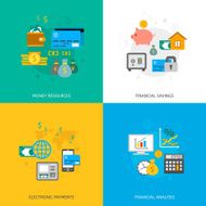 Set of finance and money icons N3