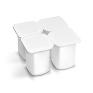 Vector Set of Blank White Packaging Container