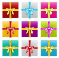 Gift Boxes Ribbon Celebration