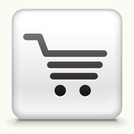 Square Button with Shopping Cart N11