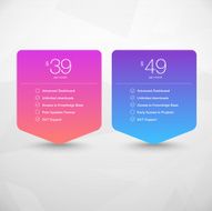 Two Vector Pricing Tables N2