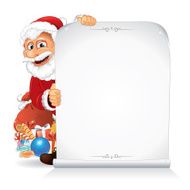 Santa Claus with Note