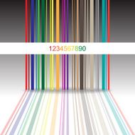 Colorful barcode
