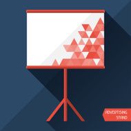 Template of advertising stand N12