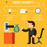 Need money concept