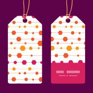 Vector abstract colorful stripes and shapes vertical stripe frame pattern