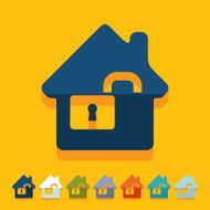 Flat design house N10