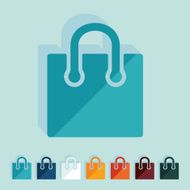 Flat design bag N9