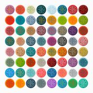 Flat design brain N16