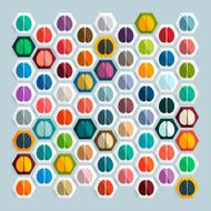 Flat design brain N20