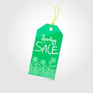 Spring sale tag 01 N2