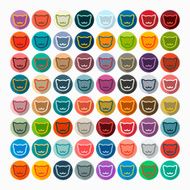 Flat design cat N23