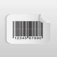Barcode Sticker Illustration N2