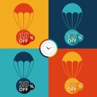 Discount parachute set N19