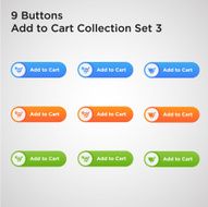web button with shopping sign N2